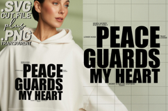 4x Christian Quotes Peace Hope SVG Cut Files Fresh Mercy Product Image 3