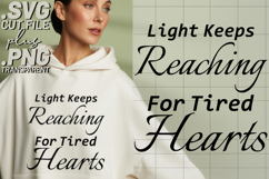 4x Inspirational Quotes Promise Keeper SVG Cut Files PNG Art Product Image 4
