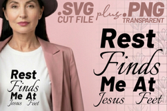 4x Christian Quotes Thankful First SVG Cut Files Redeemed Product Image 3
