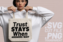 4x Inspirational Quotes Purpose Trust SVG Cut Files Brave Product Image 3
