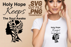 4x Christian Quotes Hope Trust SVG Cut Files Trust Mode Product Image 3