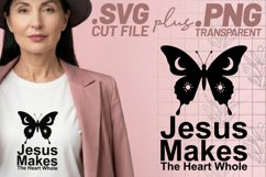 4x Christian Quotes Jesus Light SVG Cut Files Patience Hope Product Image 3
