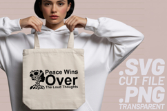 4x Religious Quotes God Still Works SVG Cut Files Peace Tees Product Image 3