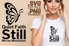 4x Christian Quotes Jesus Peace SVG Cut Files Faith Cricut Product Image 5