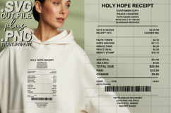 4x Christian Quotes Hope Trust SVG Cut Files Holy Receipt Product Image 3