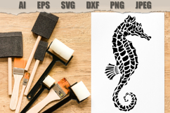 Stencils Seahorse Product Image 2