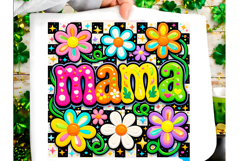 Floral Mama, Mothers Day Shirt Png Product Image 1