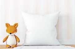 Mockup White Pillow in JPG | Craft Mockups Product Image 2