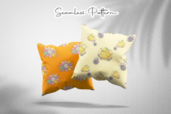 Cute Easter Chick Egg Seamless Pattern Product Image 3