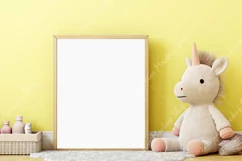 Mockup, Kids room mockup, PSD\ PNG\ JPG Product Image 2
