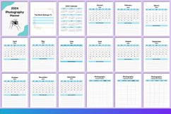 2024 Photography Planner Canva Interior Product Image 2