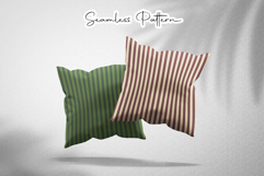 Blush Olive Stripe Seamless Pattern Product Image 3