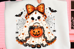 Halloween Ghost PNG T-shirt Product Image 1