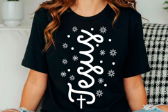 Jesus Christmas Tree SVG PNG Christian Product Image 2