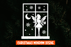 Christmas Fairy Window decal SVG, Christmas Window Display Product Image 1