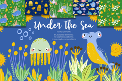 Under the Sea Nautical Collection Hand-Drawn PNG Product Image 1