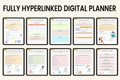 2026 Digital ADHD Time Management Worksheets Product Image 2