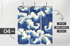 Abstract Clouds Digital Papers - 04 Variations Product Image 2