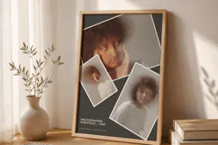 Moody Editorial Photo Collage Template Tilted Frame Canva Product Image 2