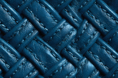 Blue Woven Leather Texture Background Luxury Material Design Product Image 1