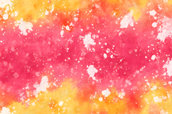 Pink and Yellow Watercolor Texture Bright Artistic Product Image 1