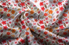 Vibrant Floral and Leafy Pattern Set Product Image 2