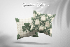 Lucky Shamrock Plaid Seamless Pack - Leprechaun &amp; Clovers Product Image 3