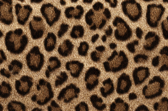Realistic Leopard Print Fur Texture Background Design Product Image 1