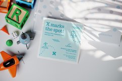 Children's Invitation on the Table with Toys Mockup Product Image 2