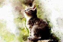 Printable CUTE CAT PORTRAITS 7 different formats Pack 02 Product Image 1