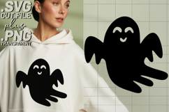 4x Halloween Ghost Happy Surprise Flying SVG Cut Files Shirt Product Image 3