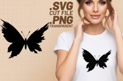 4x Butterfly Designs Abstract Cluster Ornamental SVG Files Product Image 3