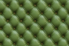 Green Tufted Leather Upholstery Texture Background Product Image 1