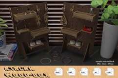 Portable Pegboard Display Digital Plans / Laser Cut File 185 Product Image 2