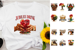 Juneteenth PNG Sublimation Bundle Product Image 2