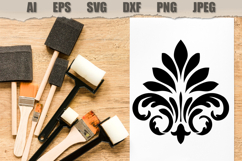 Stencil Heraldic Damask Product Image 2