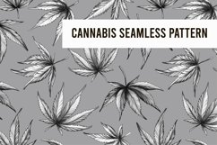Cannabis Digital Paper | Weed pattern | cannabis pattern Product Image 1
