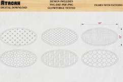 Patterns for Glowforge svg Herringbone Wire netting Diamond Product Image 3