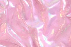 Pink Iridescent Glossy Texture Shiny Pastel Background Art Product Image 1