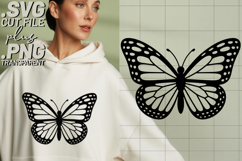 4x Butterfly Designs Tribal Monarch Geometric SVGs Cut Files Product Image 3
