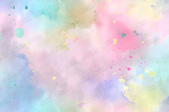 Bold Pop Art Cheetah Print Digital Paper - Black &amp; Yellow Product Image 1