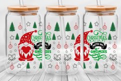 Christmas Gnome Can Glass Wrap SVG Bundle Product Image 4