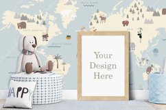 Kids Mockup Frame, Frame Mockup, Poster Mockup, Product Image 1