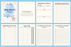 Editable Baby Shower Planner Canva Interior Product Image 2