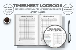 Timesheet Logbook KDP Interior Product Image 2