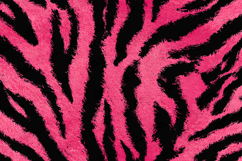 Pink Furry Zebra Print Pattern Background Texture Product Image 1