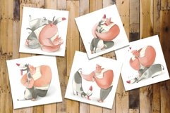 Man&#039;s Lovely Dog - 5 illustrations Product Image 3