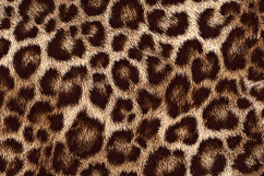 Realistic Leopard Print Texture Wild Animal Pattern Art Product Image 1