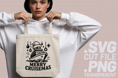 4x Funny Christmas Cruise Forced Family SVG Cut Files Shirt Product Image 3