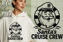 4x Merry Cruisemas Santa Cruise SVG Cut Files Holiday Shirt Product Image 3